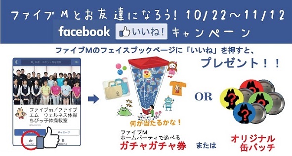 Facebookいいねキャンペーン