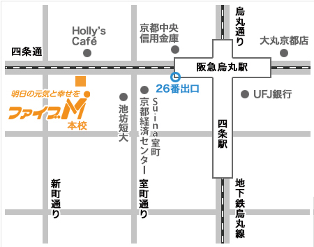 ファイブM本校地図