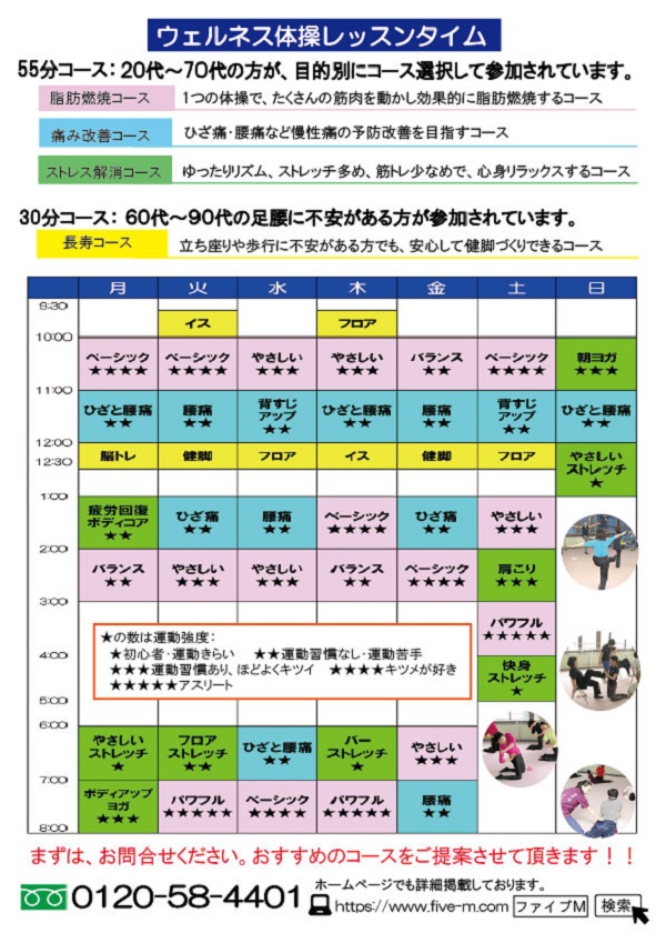 ウェルネス体操腸活キャンペーン３