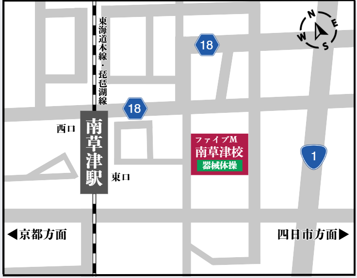 ファイブＭ全校マップ